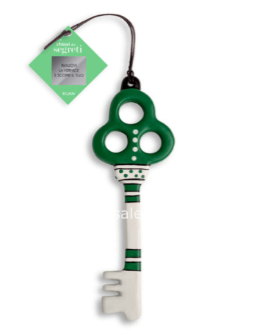 Chiave Dei Segreti Trifoglio Verde 13x4