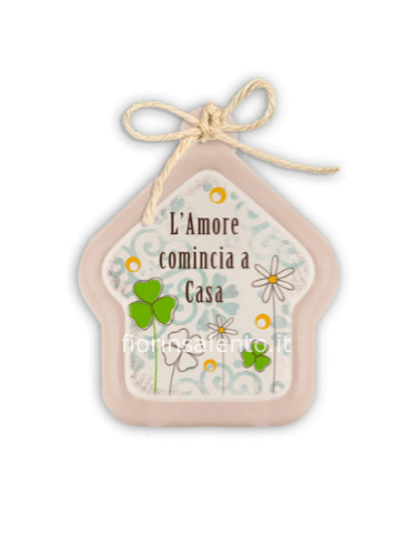 Mini Formella Pensieri&Parole Casa “Home” 6X7