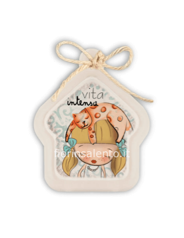 Mini Formella Pensieri&Parole Casa “Vita Intensa” 6X7