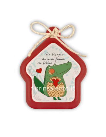 Mini Formella Pensieri&Parole Casa “Follia” 6X7