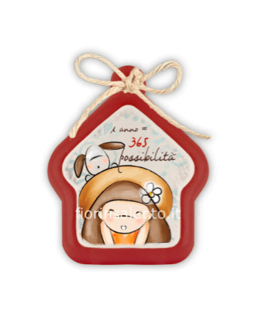 Mini Formella Pensieri&Parole Casa “365” 6X7