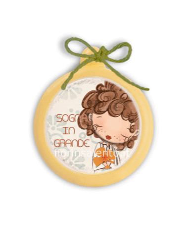 Mini Formella Pensieri&Parole Tonda “Grande” 6X7