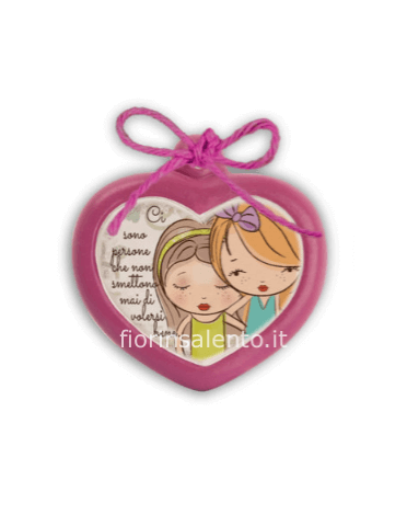 Mini Formella Pensieri&Parole Cuore “Tvb” 6X7