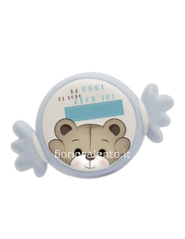 Targa Frase Oliver Celeste 11X7