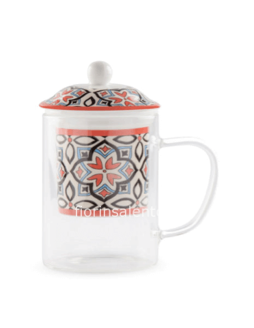 Tisaniera Majorica Corallo