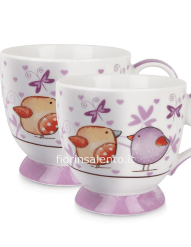 Set 2 Tazze Tea For Two Viola