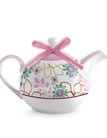 Teiera Tea For Two Rosa Il Benessere