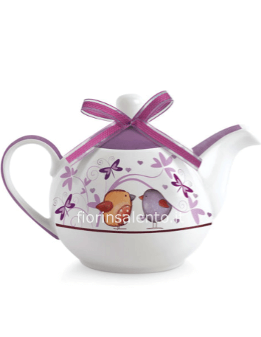 Teiera Tea For Two Viola Il Calore