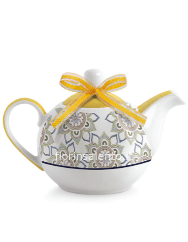 Teiera Tea For Two Gialla La Saggezza