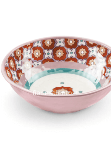 Insalatiera Majorica Rossa