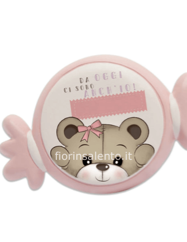 Targa Frase Oliver Rosa 23X14